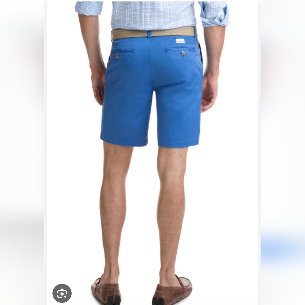 Vineyard Vines Men's 9 Inch Stretch‎ Breaker Shorts, BlueBell, Size 34
